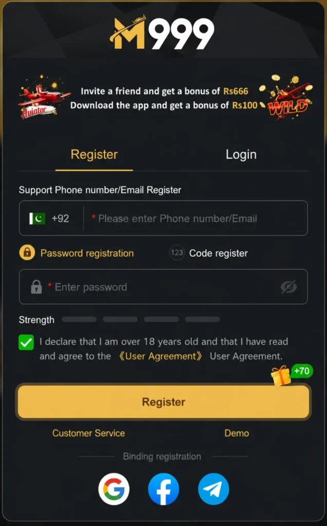 M999 Login